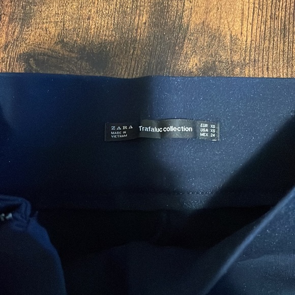 Navy Blue Zara Leggings - Picture 4 of 4